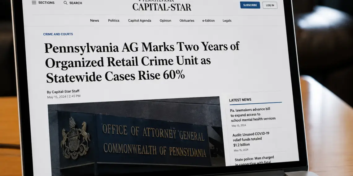 Pennsylvania AG Marks Two Years of Organized Retail Crime Unit as Statewide Cases Rise 60%